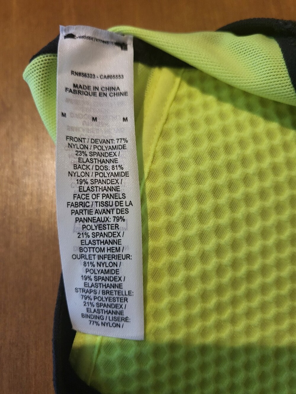 Nike Women’s Neon Yellow & Pink Performance Sports Bra - Picture 4 of 4